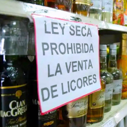 Ley seca por la segunda vuelta: regirá desde las 8 a.m. delsábado hasta la mañana del lunes